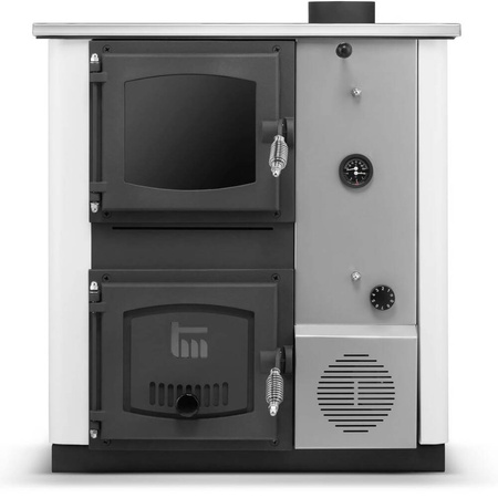 Kuchnia węglowa kocioł CO z płaszczem wodnym 12-14kW, do wyboru: kolor kuchni (średnica wylotu spalin: 120 mm) - spełnia anty-smogowy EkoProjekt 99681703